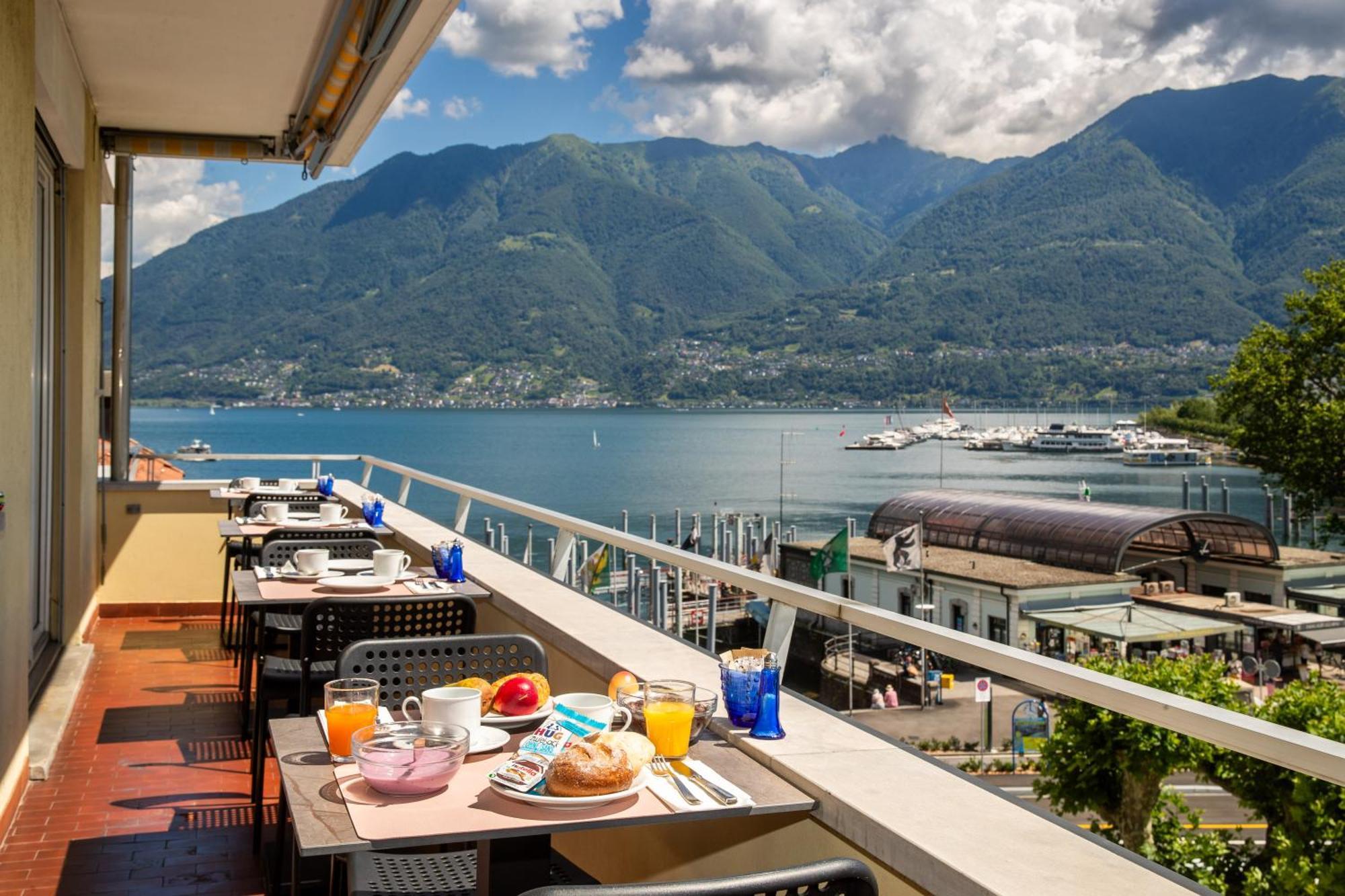 Hotel Rondinella Locarno Exterior foto